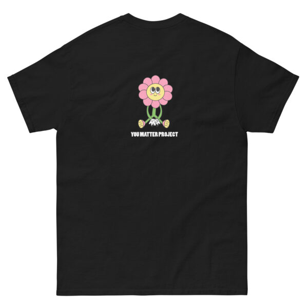 Unisex classic tee with back design - Image 2