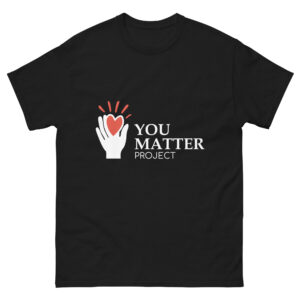 Unisex classic tee with back design