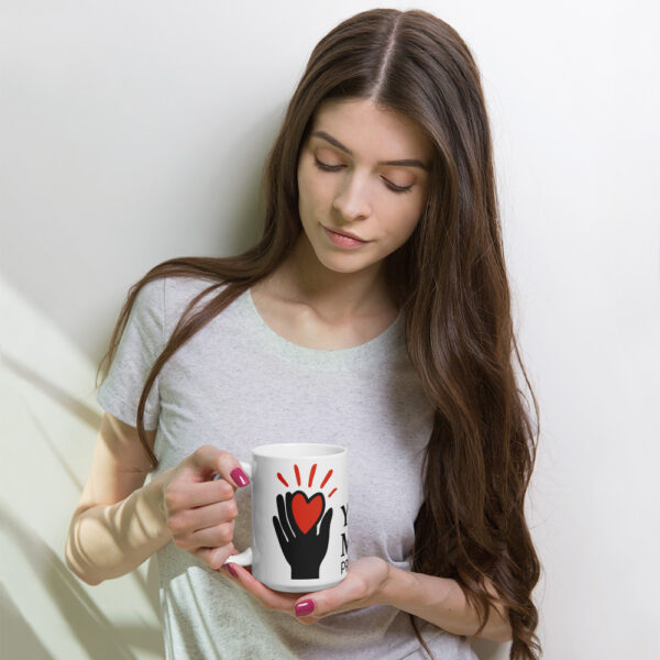White glossy mug - Image 2